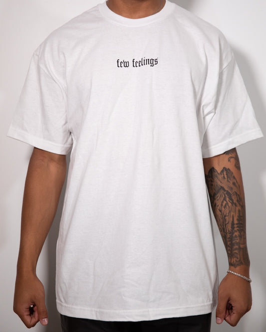 gray scale- few feelings tee.